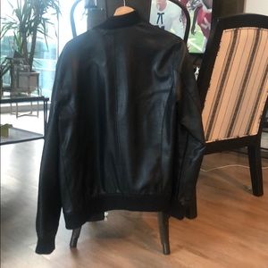 Zara faux leather jacket